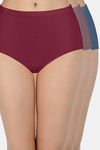 Every de by Amante High Rise Full Coverage Hipster Panty (Pack of 3) - Multicolor — thumbnail 1